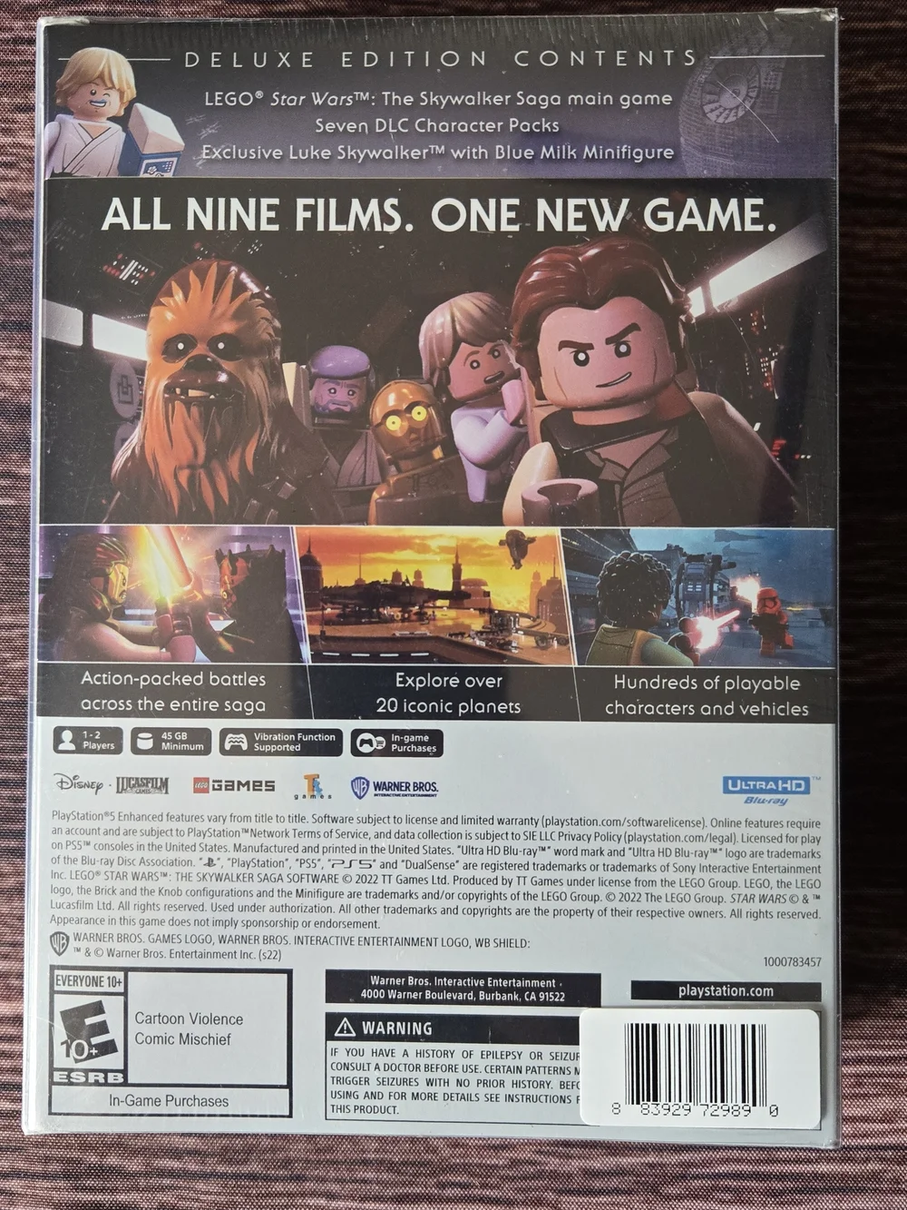 Lego Star Wars: The Skywalker Saga Deluxe Edition — New Sealed